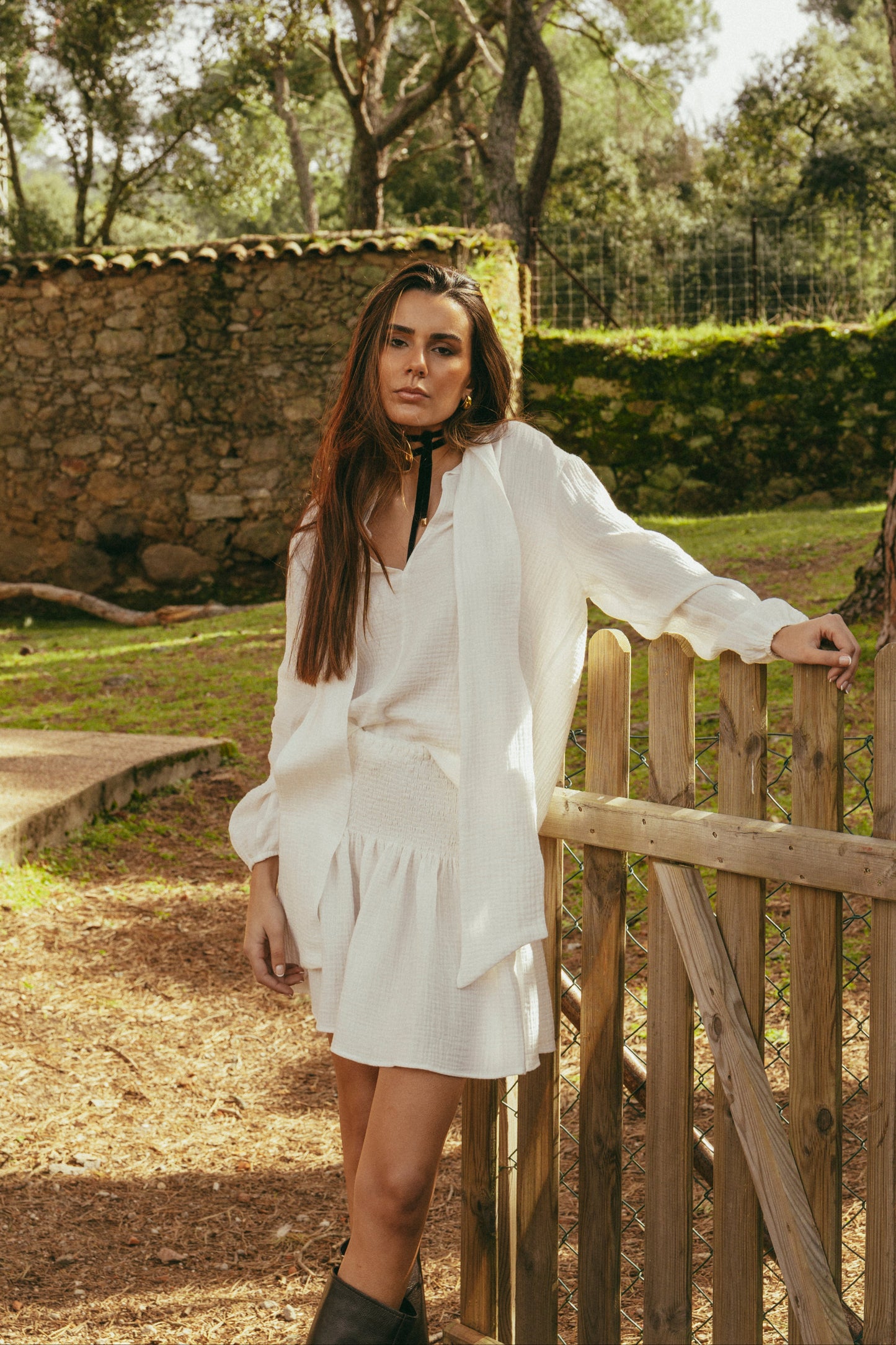 JUSTINA BLOUSE WHITE
