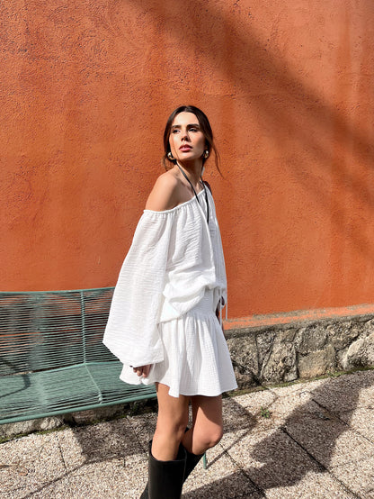 JUSTINA SKIRT WHITE