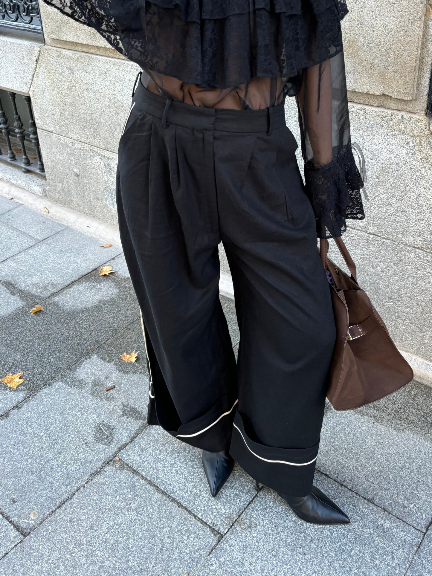 PANTALON CREMONA NEGRO