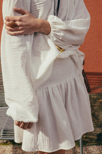 JUSTINA SKIRT WHITE