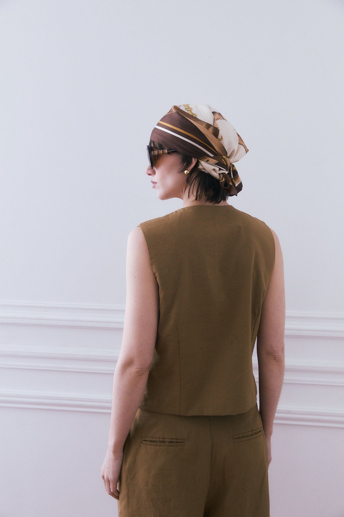 CHALECO ERNESTINA KHAKI