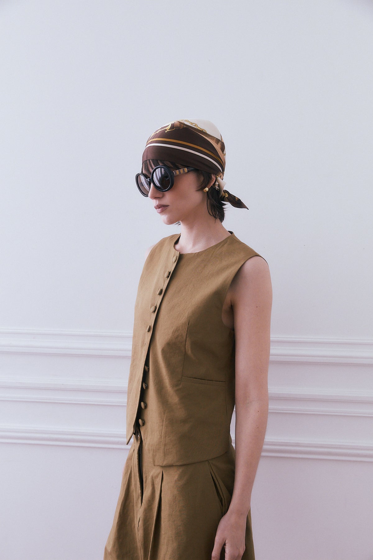 CHALECO ERNESTINA KHAKI