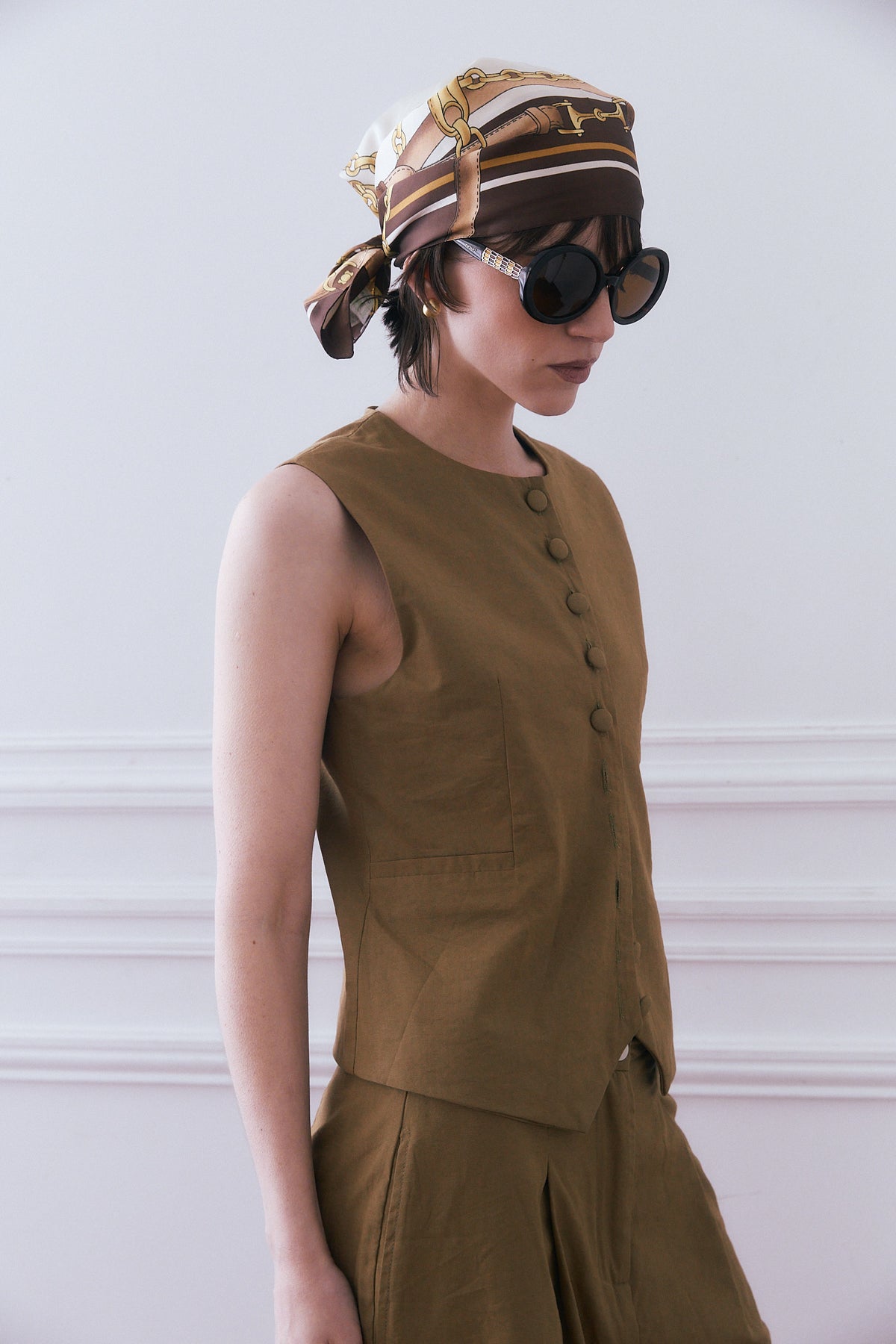 CHALECO ERNESTINA KHAKI