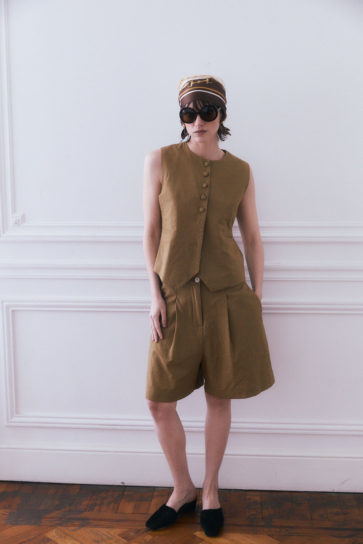 Chaleco Ernestina Khaki