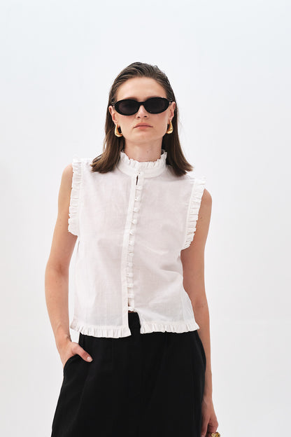 TOP CONSTANZA ECRU