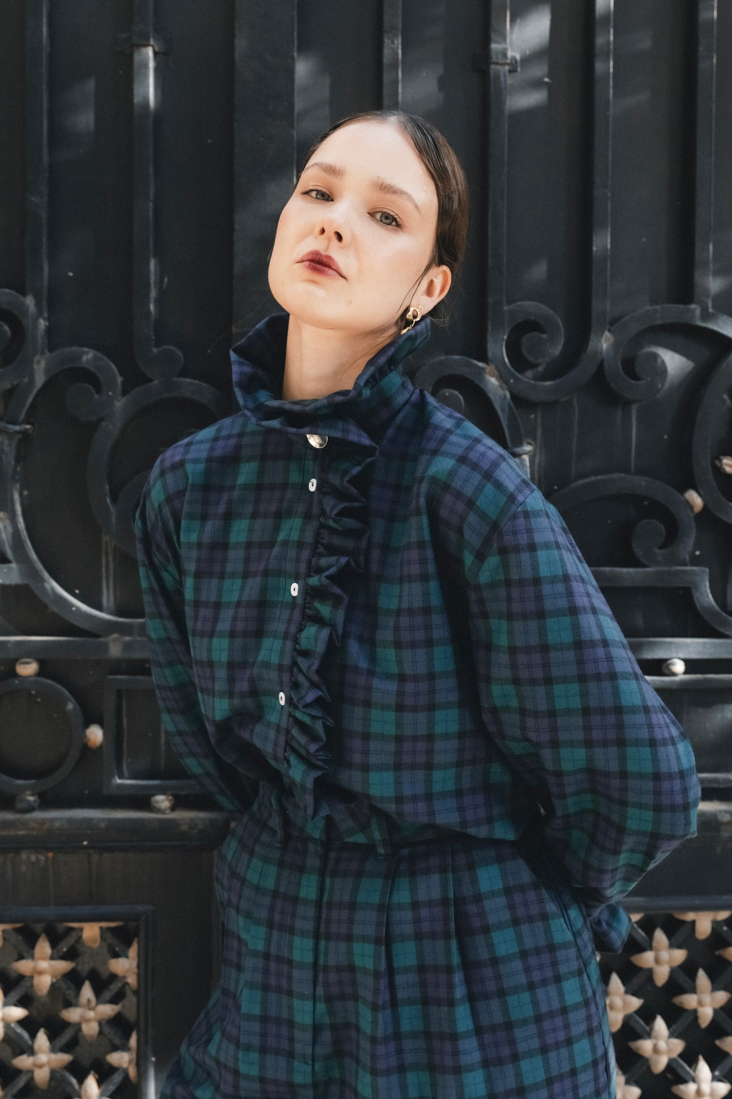 BLUSA SOPHIE ESCOCESA